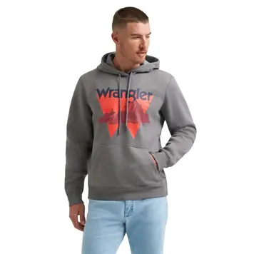 Wrangler West Dawning Hoodie Grey