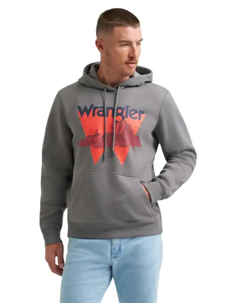 Wrangler West Dawning Hoodie Grey