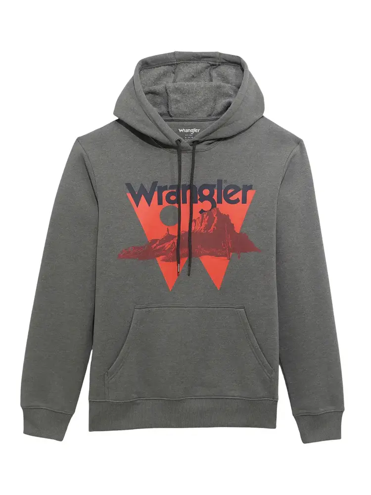 Wrangler West Dawning Hoodie Grey