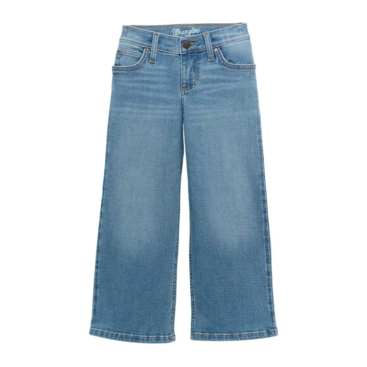 Wrangler Youth Wide Leg Light Wash Carla
