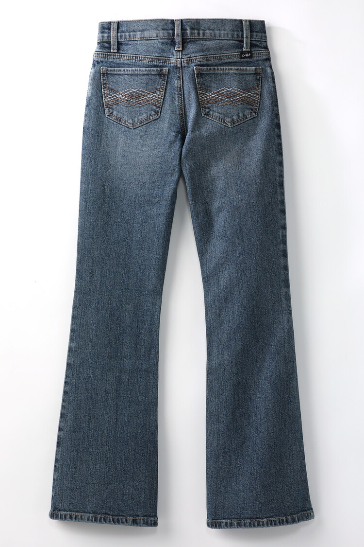 Cruel Denim Youth Medium Stone Bootcut Slim Lucy