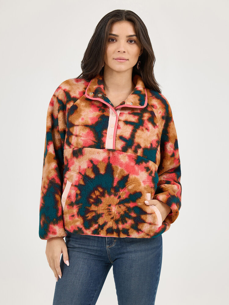 Wrangler Elevated Sherpa Pullover Pink