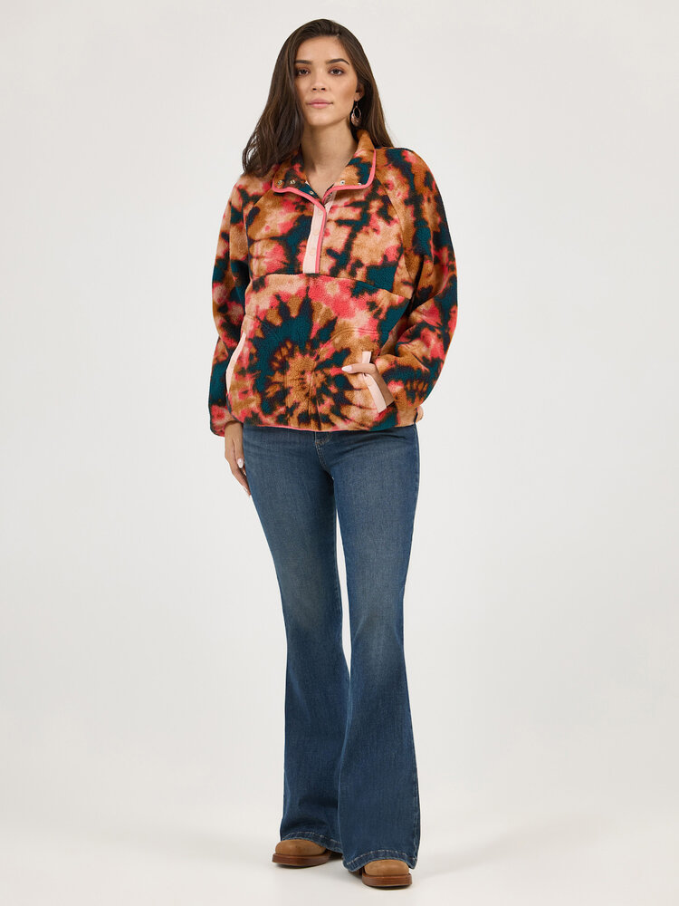 Wrangler Elevated Sherpa Pullover Pink