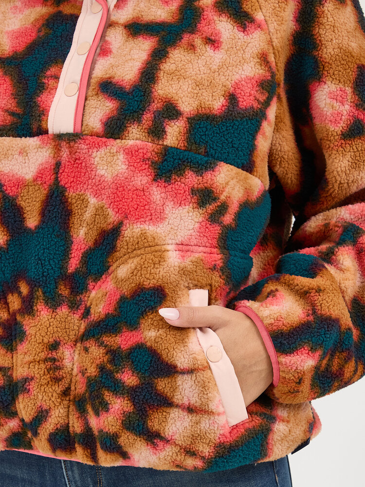 Wrangler Elevated Sherpa Pullover Pink