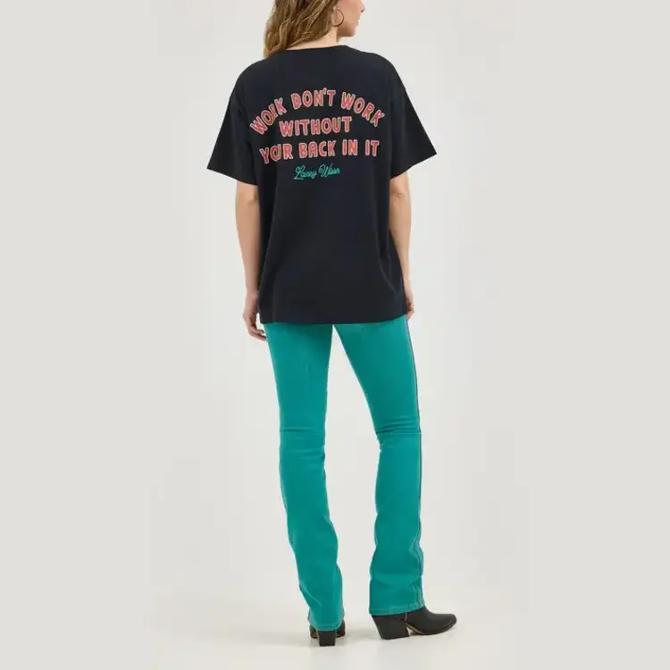 Wrangler Lainey Wilson Boot Hugger Jean Turquoise