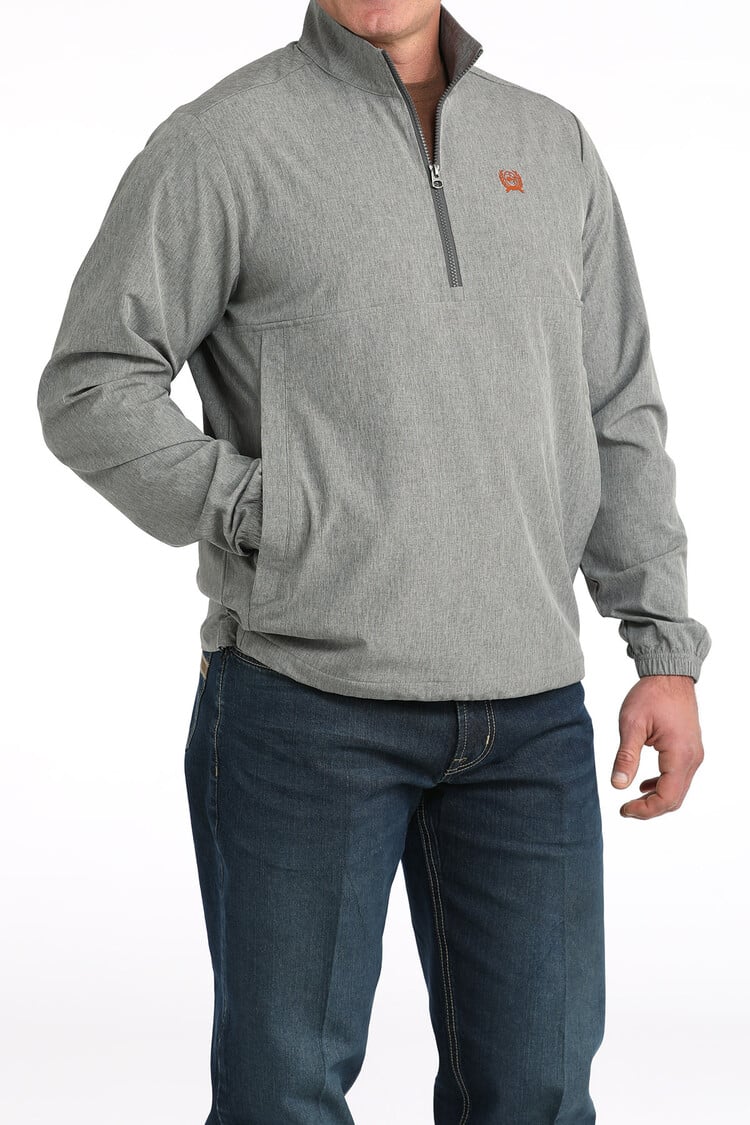 Cinch Windbreaker Heather Grey