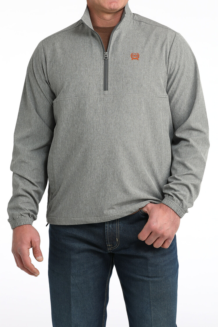 Cinch Windbreaker Heather Grey