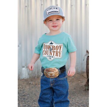 Cinch Toddler Cowboy And Country Tee Blue