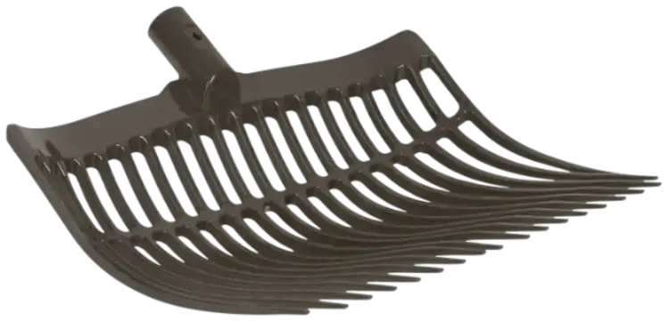 Forever Fork Complete Manure Fork Charcoal Grey