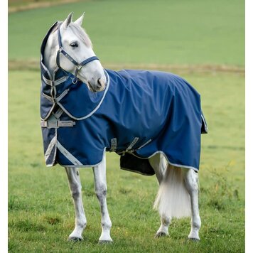 Horseware Amigo 1200D FieldSafe Plus Turnout 100g Navy Grey