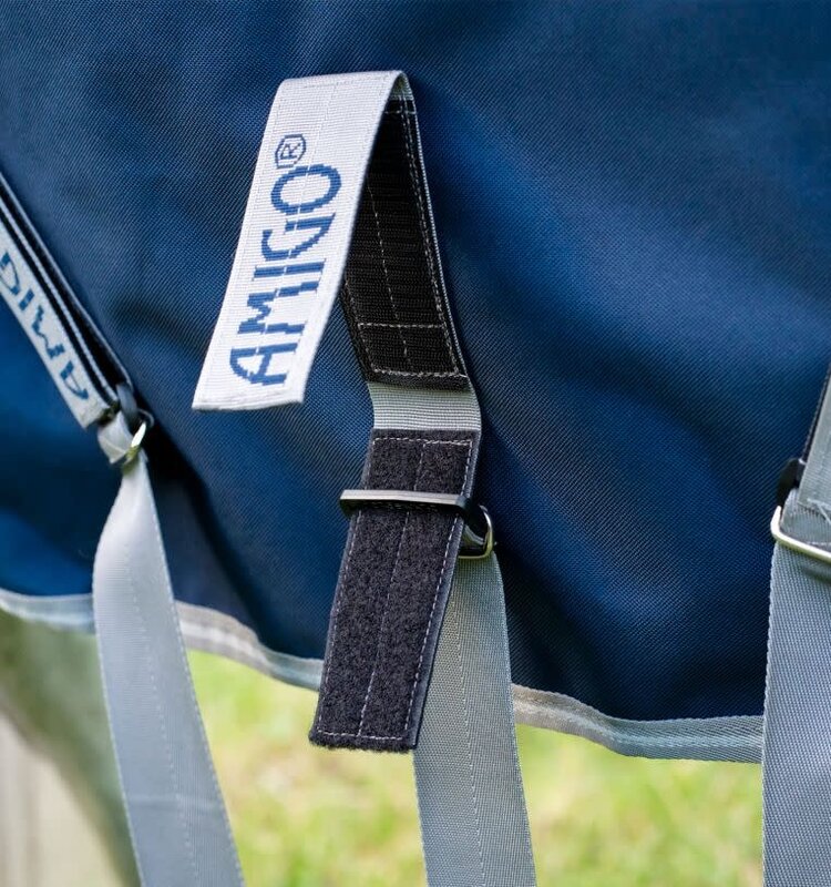 Horseware Amigo 1200D FieldSafe Plus Turnout 100g Navy Grey