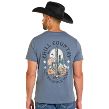 Panhandle Western Wear Chill Country Tee Indigo