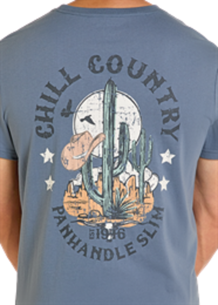 Panhandle Western Wear Chill Country Tee Indigo
