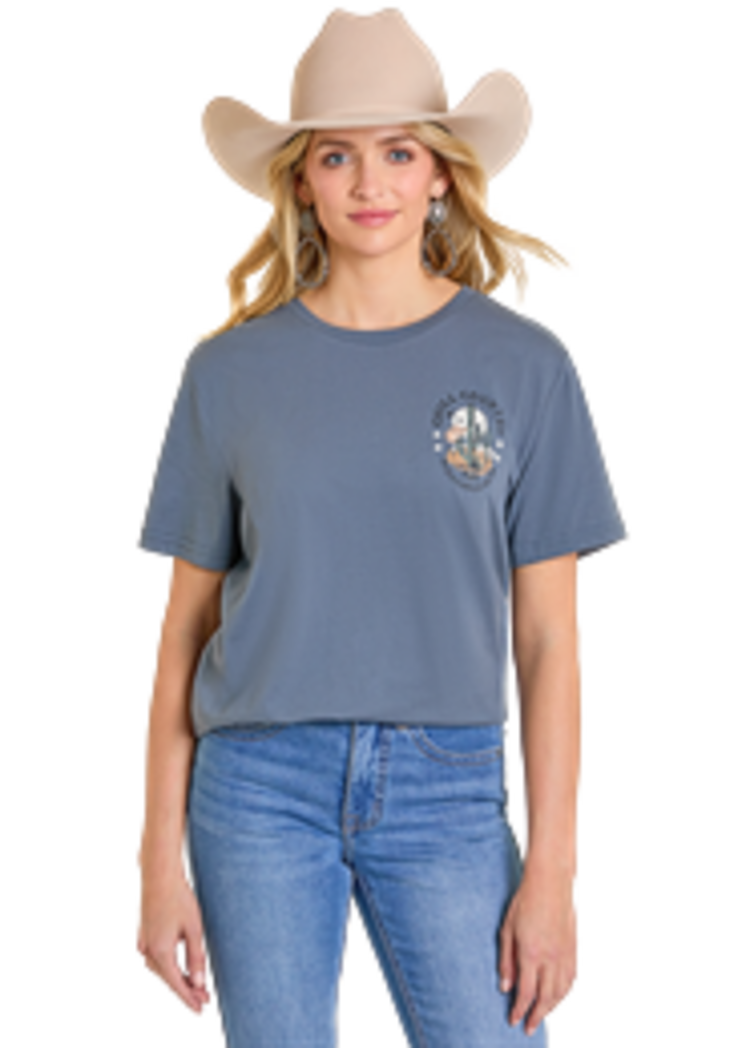 Panhandle Western Wear Chill Country Tee Indigo