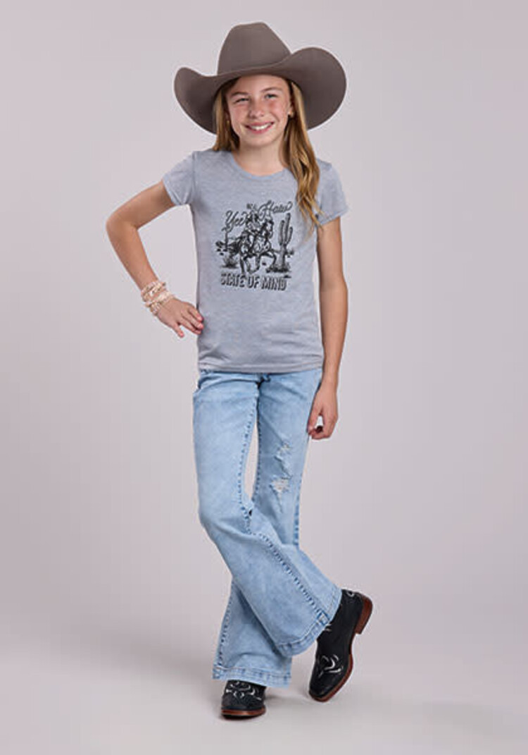 Roper Youth State Of Mind Tee Grey
