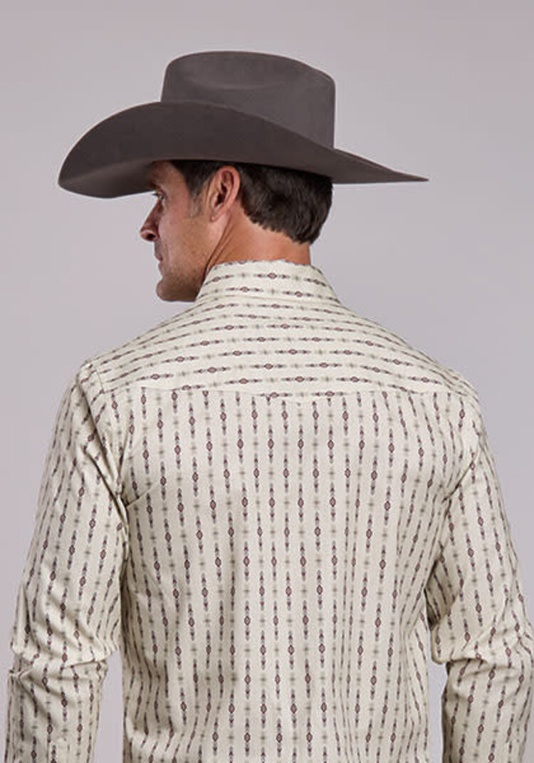 Stetson Southwest Stripe Two Pocket Cream