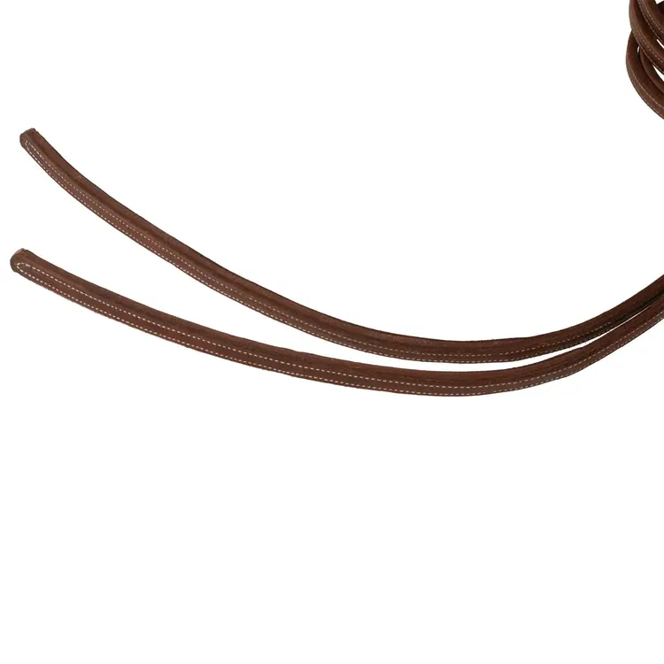 Weaver Leather Doubled And Stitched Weighted Tail Split Reins 5/8” x 8’