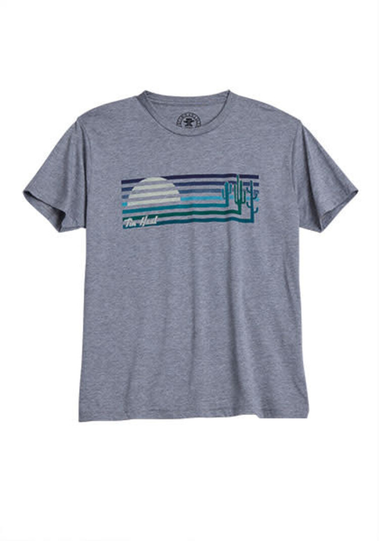 Tin Haul Retro Desert Tee Grey