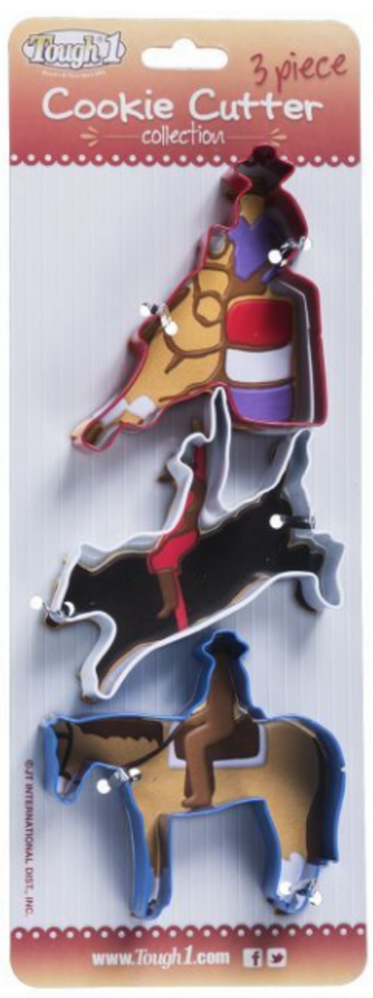 Tough 1 Cookie Cutter 3 Pack Western