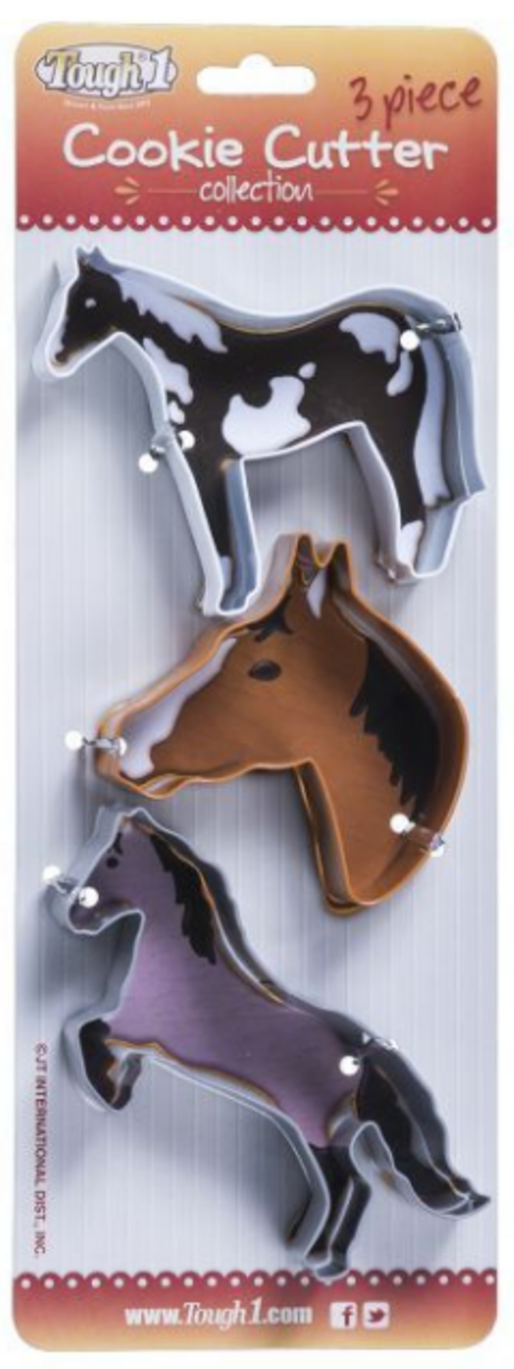 Tough 1 Cookie Cutter 3 Pack Horses