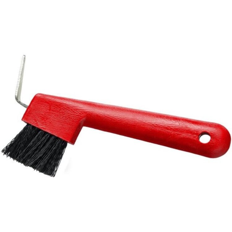 Tough 1 Hoof Pick Brush Combo Red