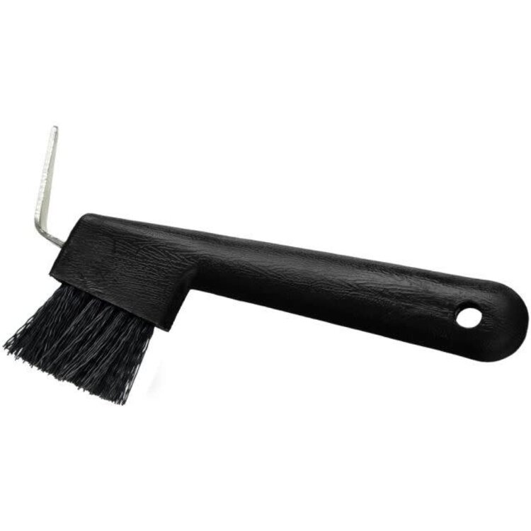 Tough 1 Hoof Pick Brush Combo Black