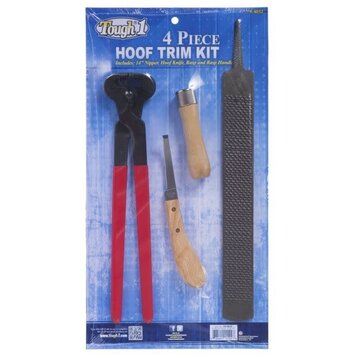 Tough 1 4 Piece Hoof Trim Kit