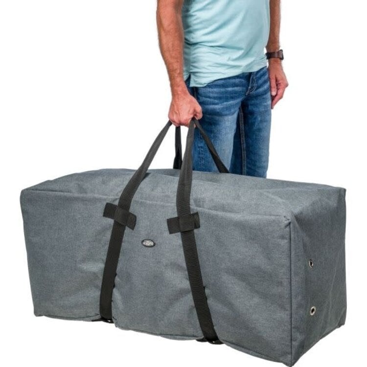 Tough 1 Nylon Hay Bale Protector Carrier Gray Black