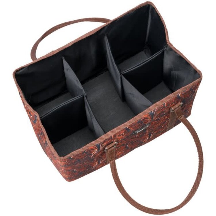 Tough 1 Deluxe Breakdown Grooming Gear Tote in Print