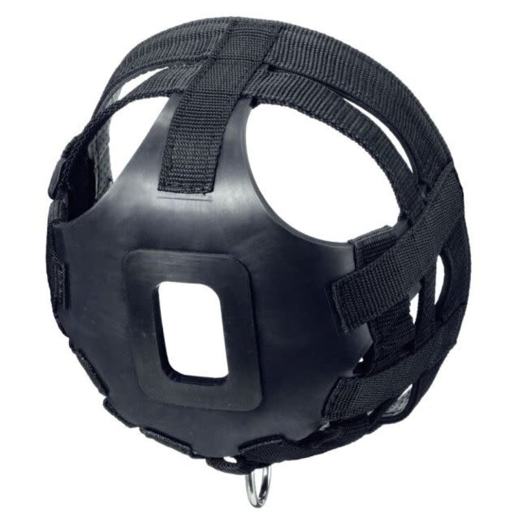 Tough 1 Horse Easy Breathe Grazing Muzzle Black