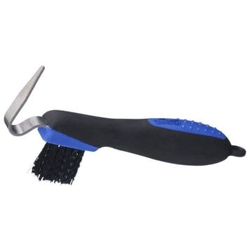 Tough 1 Great Grips Hoof Pick with Brush Royal Blue