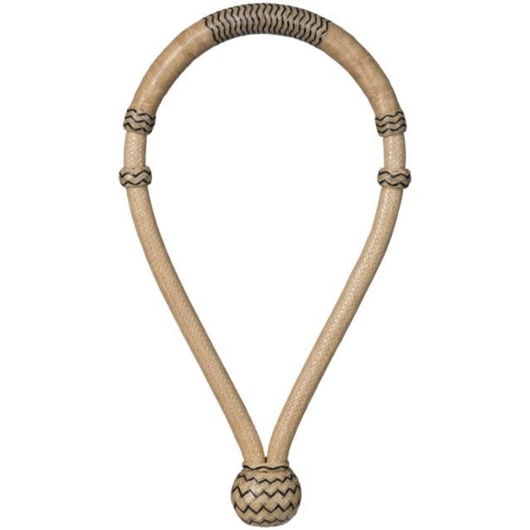 Tough 1 46 Plait Bosal Rawhide Black 5/8"