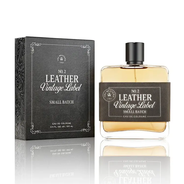 Tru Fragrance No. 2 Leather Vintage Label Small Batch