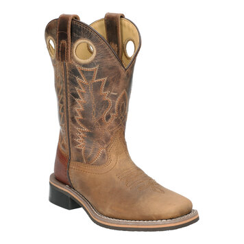 Smoky Mountain Youth Brown Distress Jesse Boot