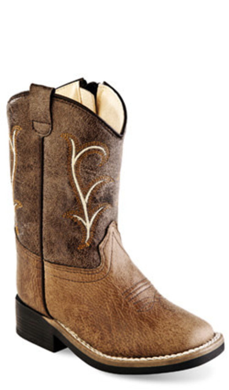 Old West Infant Brown Zip Up
