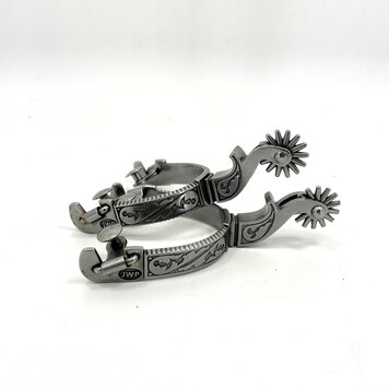 Jeremiah Watt OTB#145 Stock Horse Shank Spurs 14125