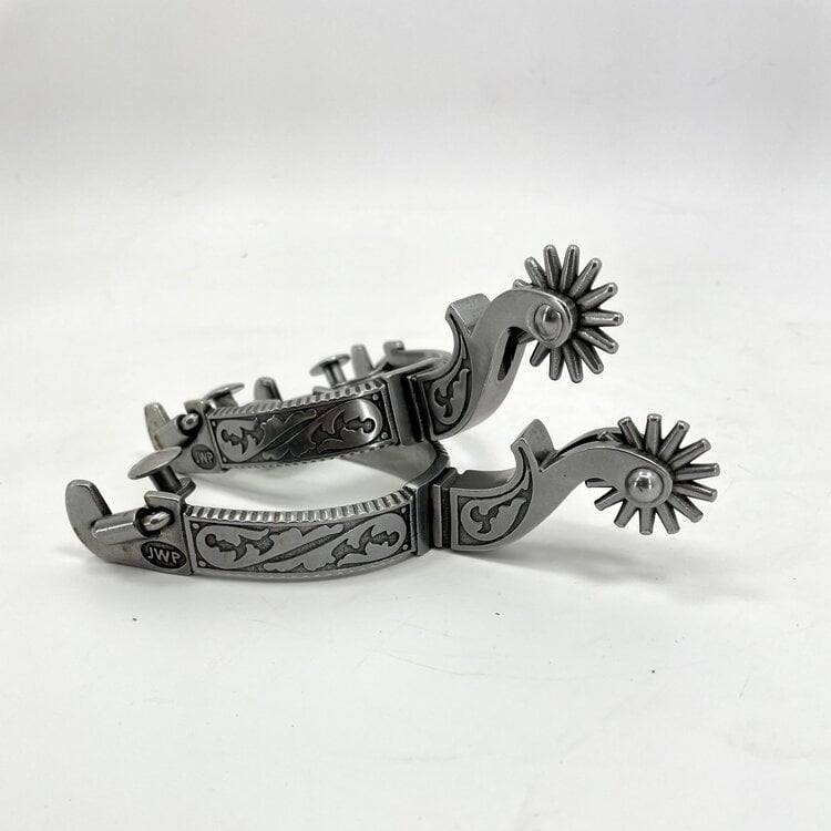 Jeremiah Watt OTB#145 Stock Horse Shank Spurs 14125