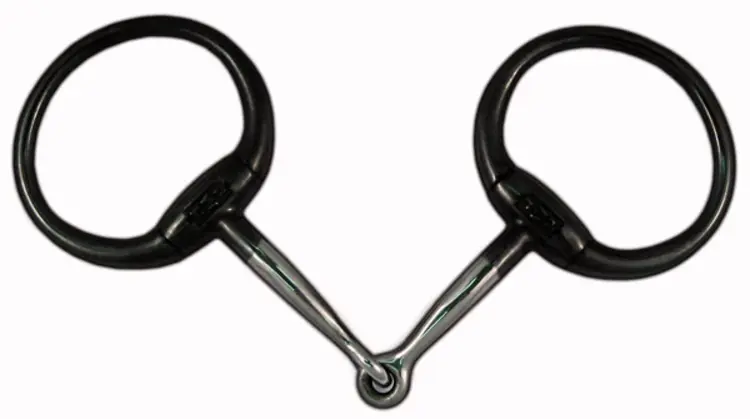 Jeremiah Watt Eggbutt Blued Smooth Snaffle