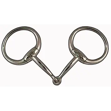 Jeremiah Watt Eggbutt Stainless Smooth Snaffle