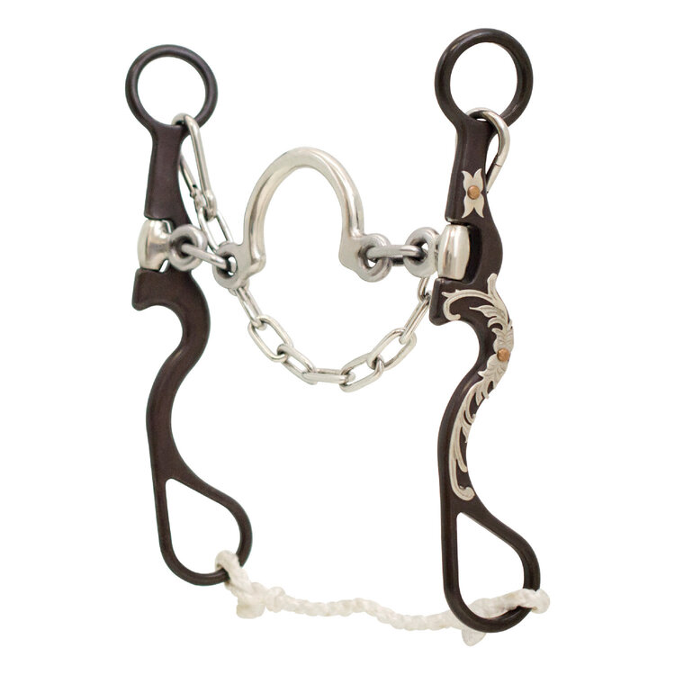 Cowboy Tack Tyler Magnus Series Chain C Port Bit