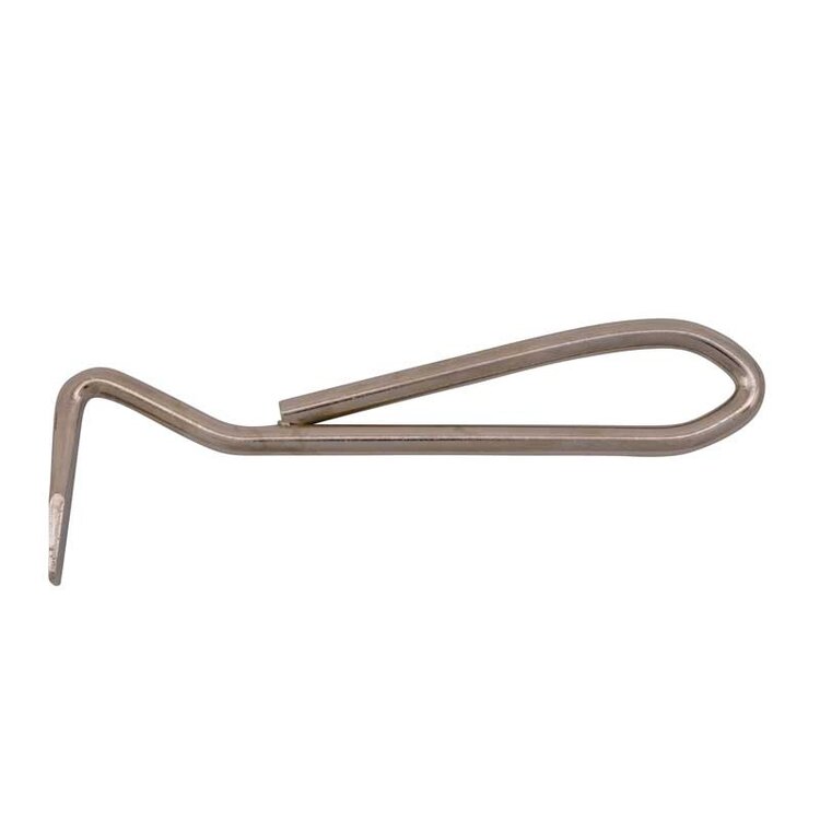Partrade Nickel Plated Formed Wire Hoof Pick