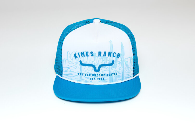 Kimes Ranch Landscape Flat Brim Blue