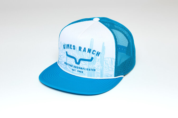Kimes Ranch Landscape Flat Brim Blue