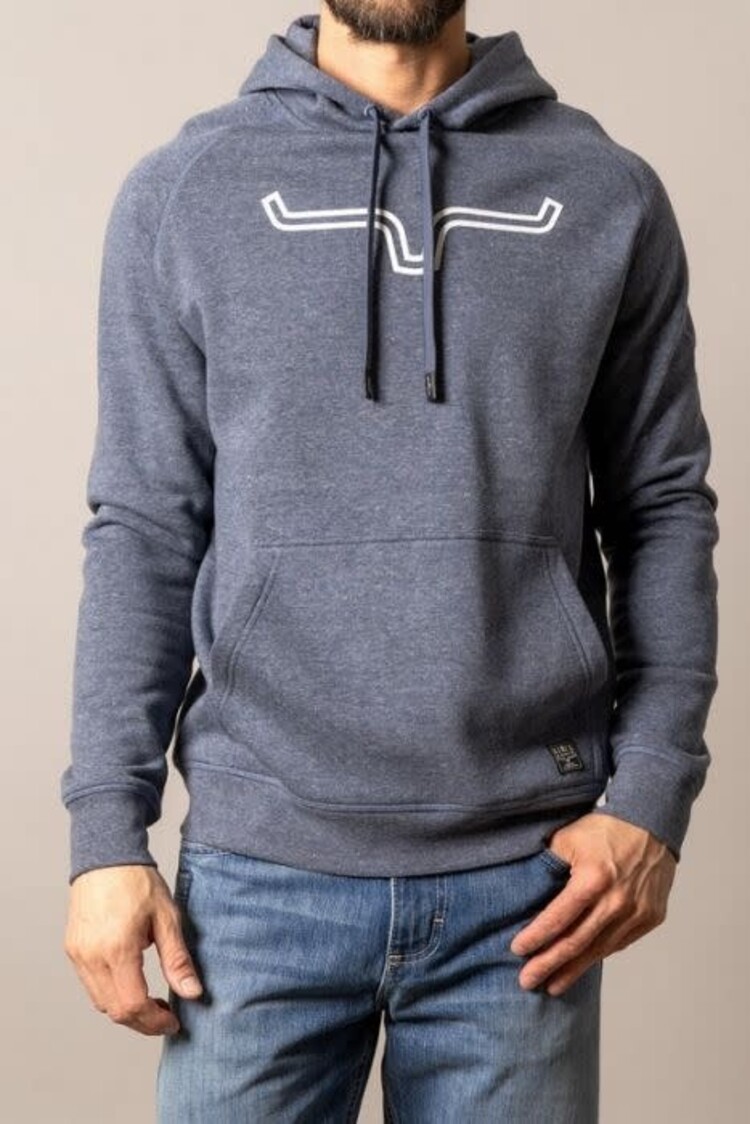 Kimes Ranch Outlier Hoodie Blue Heather