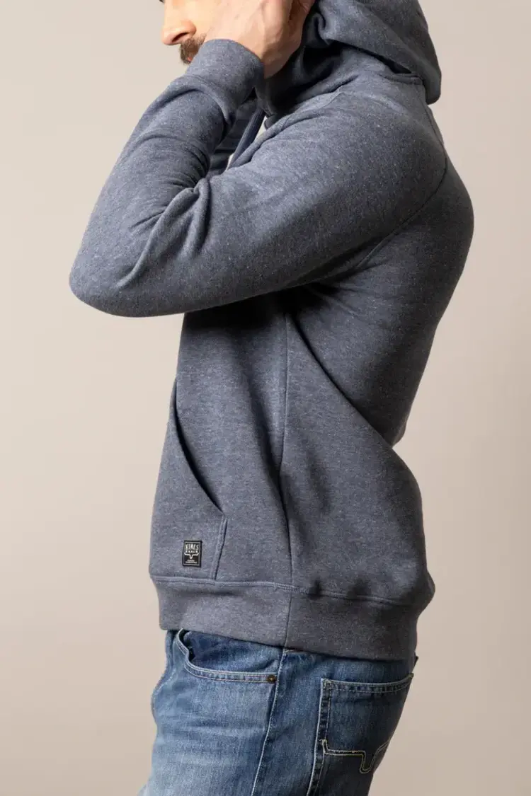 Kimes Ranch Outlier Hoodie Blue Heather