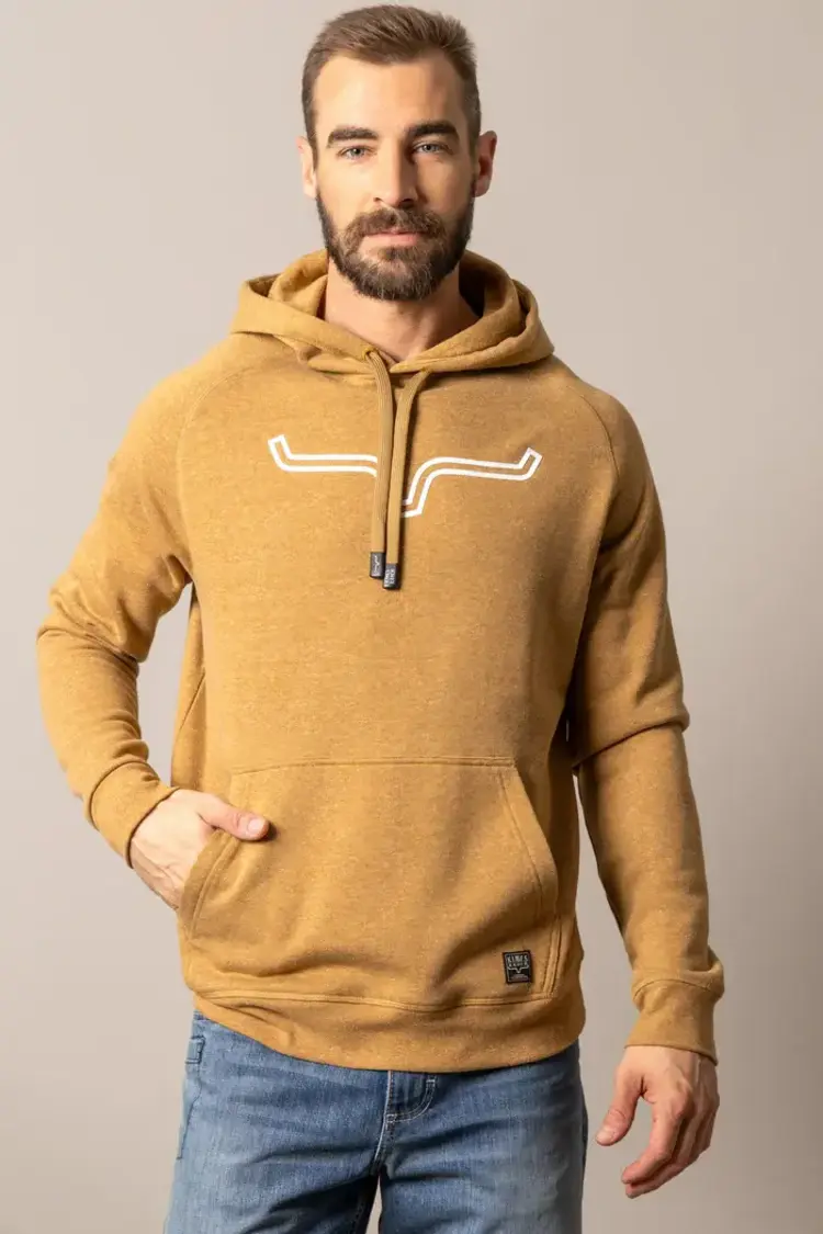 Kimes Ranch Outlier Hoodie Rust Heather