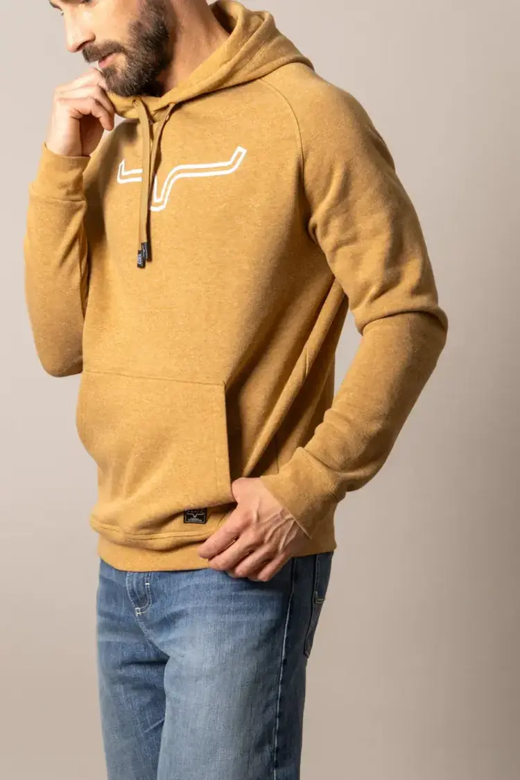 Kimes Ranch Outlier Hoodie Rust Heather