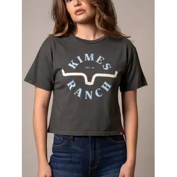 Kimes Ranch Uncomplicated Crop Tee Pepper