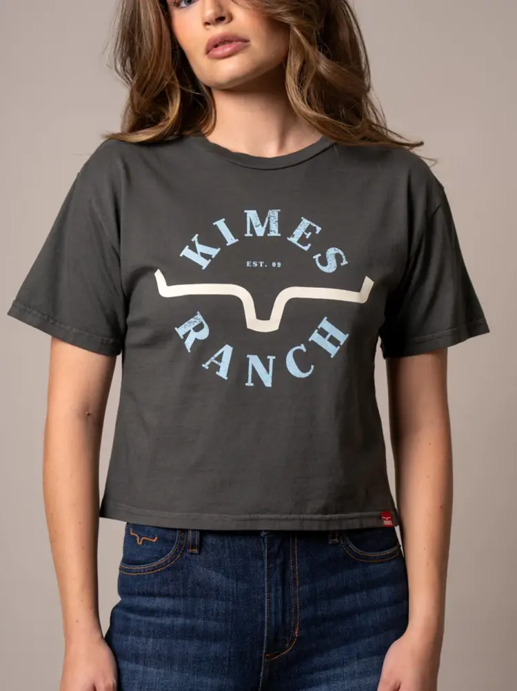 Kimes Ranch Uncomplicated Crop Tee Pepper