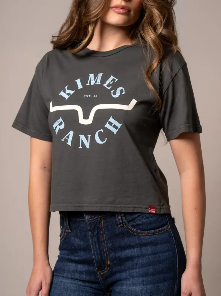 Kimes Ranch Uncomplicated Crop Tee Pepper